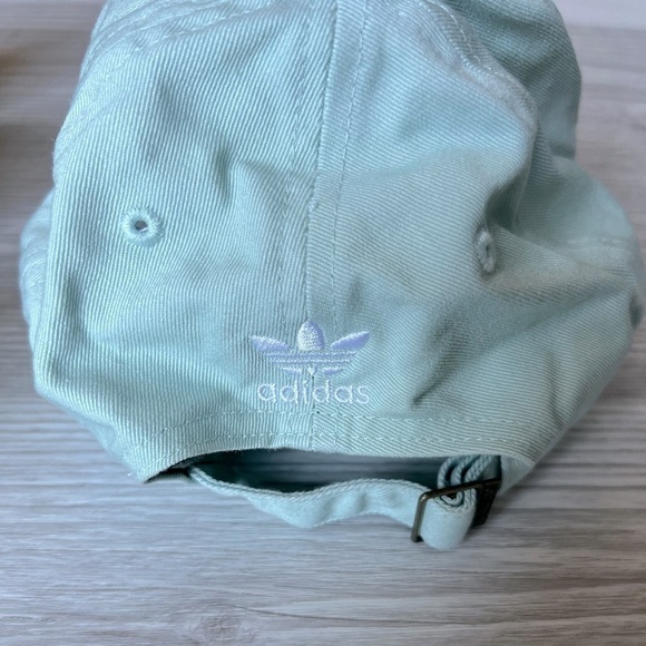 ADIDAS cotton adjustable mint green hat OS - Picture 5 of 8